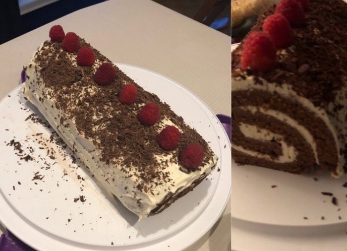 Buche Foret Noire Au Thermomix Recette Plat Buche Foret Noire Au Thermomix Recette Plat