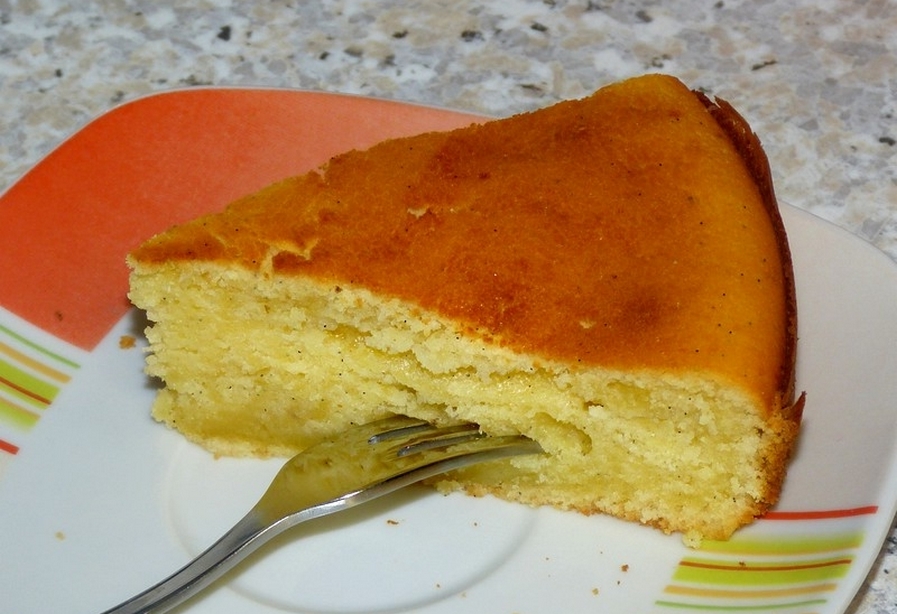 Gateau A La Ricotta Vanille Recette Plat