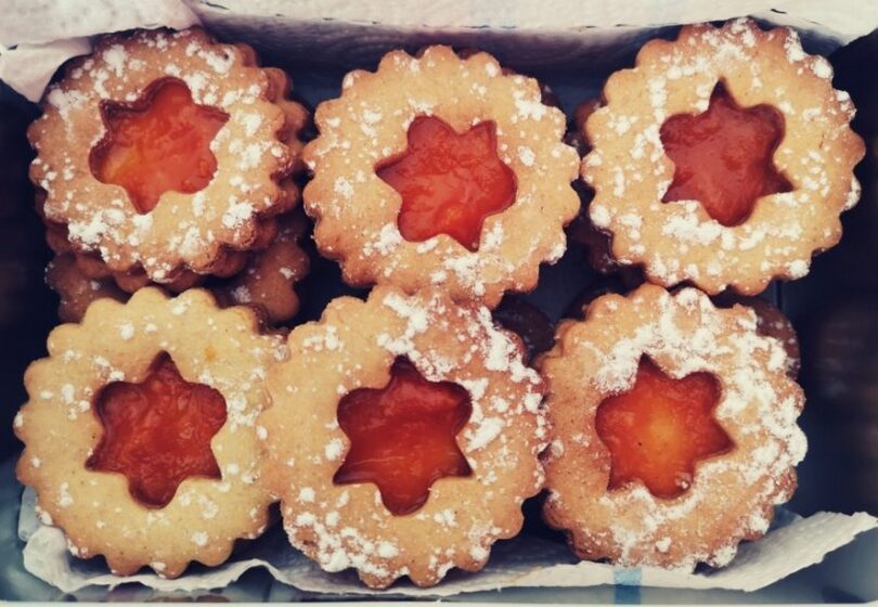 Petits biscuits de Noël à la Confiture