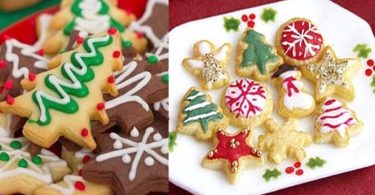 Petits sablés du Père Noël biscuits très gourmands