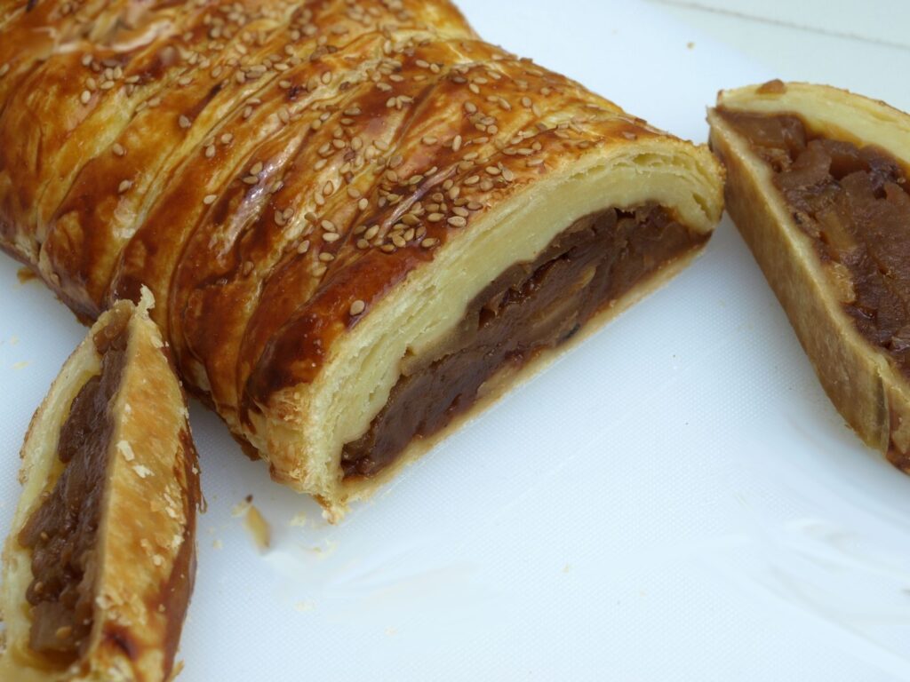 Feuilletée tressé aux pommes