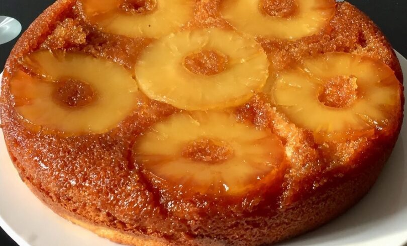 Gâteau Renversé à l’Ananas
