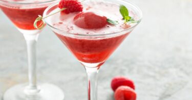 Cocktail du baiser Saint-Valentin