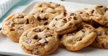 Délicieux cookies au chocolat sans beurre