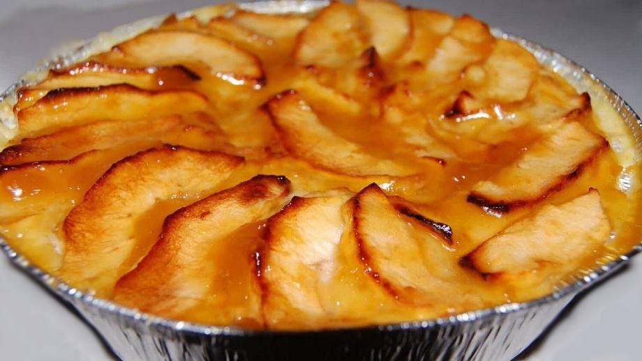 Tarte magique aux pommes