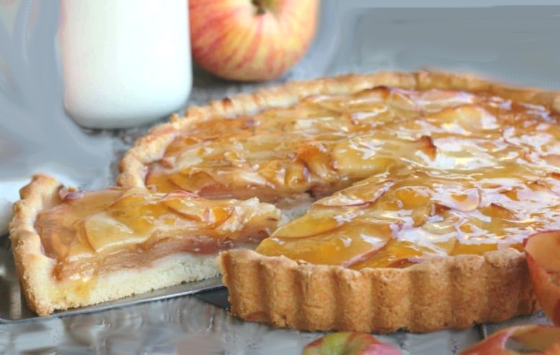 Tarte aux pommes française