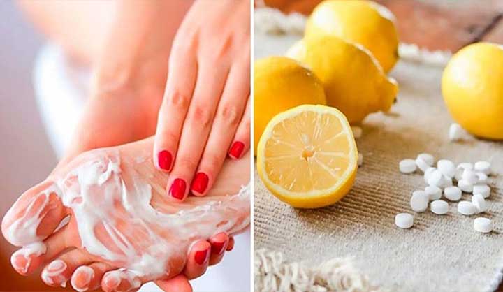 Apprenez à utiliser l’aspirine et le jus de citron pour avoir des pieds plus doux