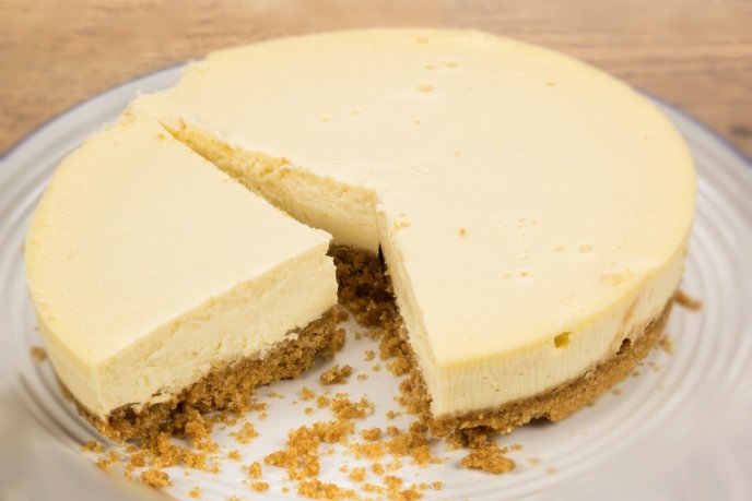 Cheesecake au fromage Chocolat blanc