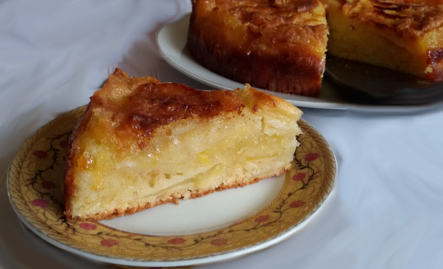 Irrésistible gâteau normand aux pommes