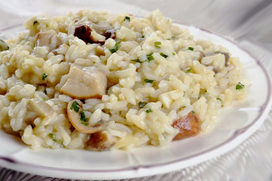 Risotto aux champignons