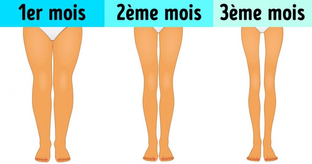 Ces quelques exercices ne te prendront que trois minutes par jour et te permettront d’affiner tes jambes rapidement