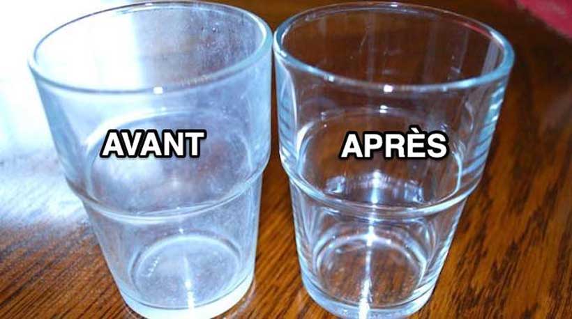 L'Astuce Qui Marche Pour Enlever Le Voile Blanc Sur Les Verres Blanchis.