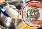 Comment utiliser le papier aluminium pour nettoyer les poêles et casseroles brulées ?